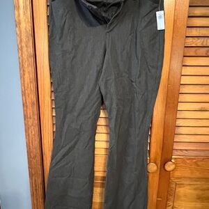 Old Navy Black/Dark Grey high Rise Pixie Pants